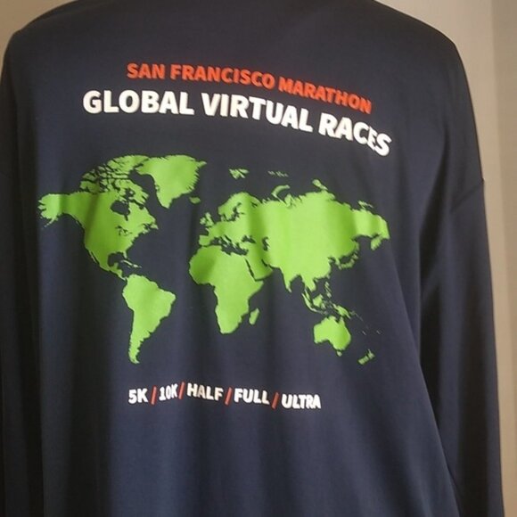 2011 San Francisco Marathon, Global Virtual races. "Loyal Runners" long sleeve - Picture 4 of 9